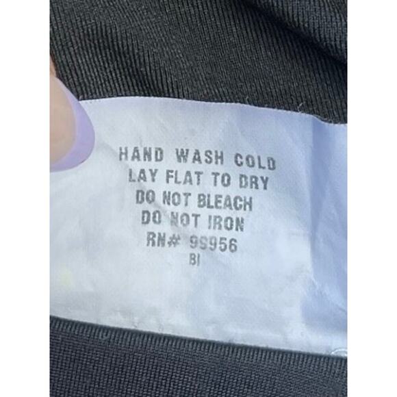 Shoshanna Black Halter One Piece Swimsuit Ruched Classic Flattering Fit - Size 6 - Picture 9 of 10